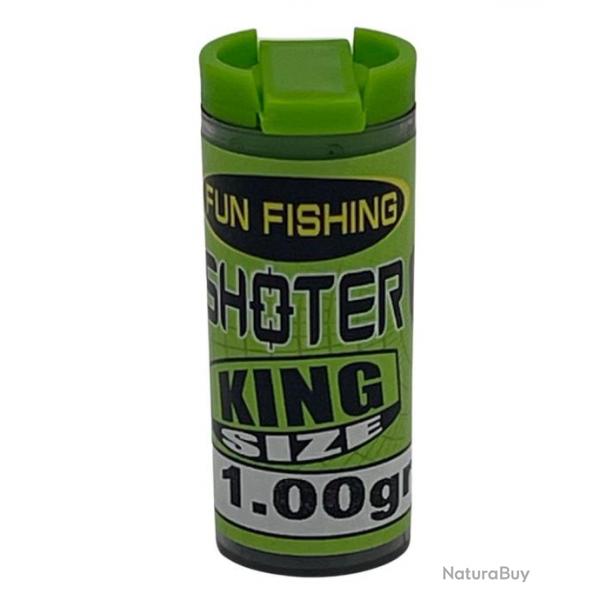 FUN FISHING PLOMB SHOTER KING SIZE FUN FISHING 1 gr