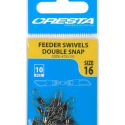 CRESTA FEEDER SWIVEL DOUBLE SNAP CRESTA 14