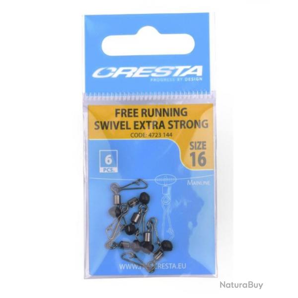 CRESTA FREE RUNNING SWIVEL EXTRA STRONG CRESTA 16