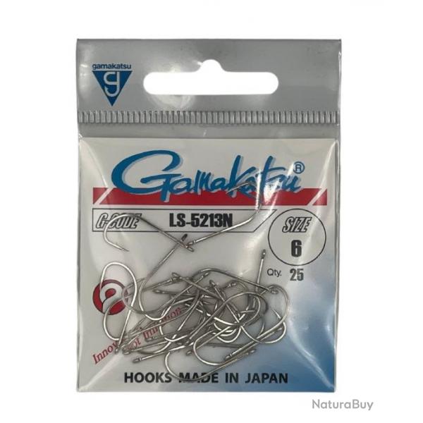 GAMAKATSU HAMEON LS - 5213 NICKEL EYED BARBED GAMAKATSU 4