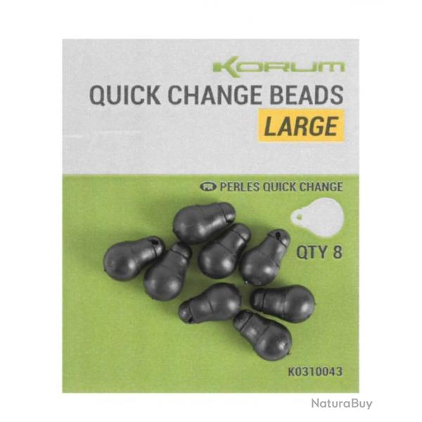 KORUM METHOD QUICK CHANGE BEADS BLACK KORUM Large