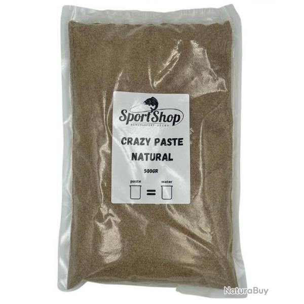 SPORTSHOP PASTE CRAZY PASTE NATURAL 500GR SPORTSHOP