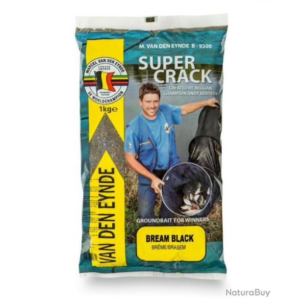 MARCEL VAN DEN EYNDE AMORCE SUPERCRACK BREAM - BRASEM - BRME BLACK 1KG