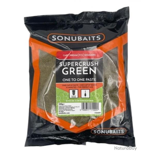 SONUBAITS PASTE ONE TO ONE SUPERCRUSH GREEN SONUBAITS