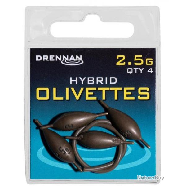 DRENNAN PLOMBS OLIVETTE HYBRIDE DRENNAN 2.50 gr