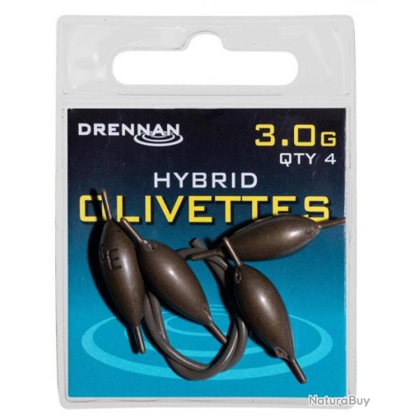 DRENNAN PLOMBS OLIVETTE HYBRIDE DRENNAN 3 gr