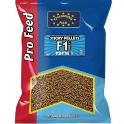 CHAMPION FEED STICKY PELLETS F1 SWEET 2MM 650GR CHAMPION FEED