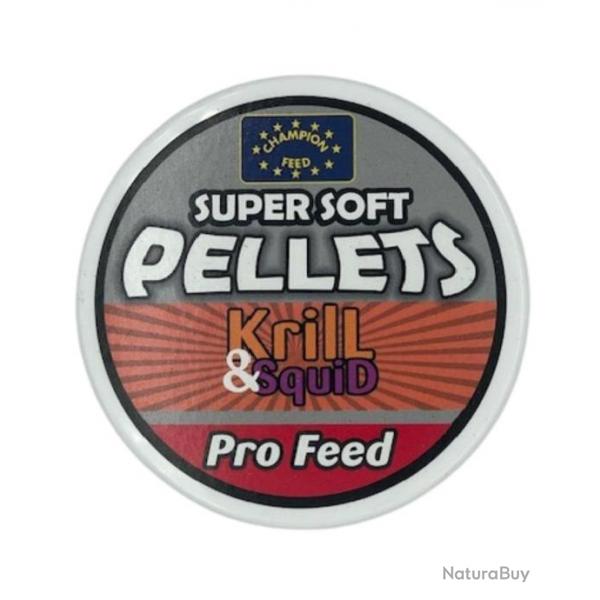 CHAMPION FEED SUPER SOFT PELLETS KRILL & SQUID 9MM CHAMPION FEED