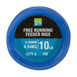 PRESTON BAS DE LIGNE FREE RUNNING FEEDER RIG PRESTON