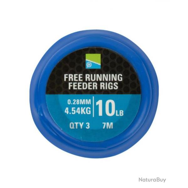 PRESTON BAS DE LIGNE FREE RUNNING FEEDER RIG PRESTON