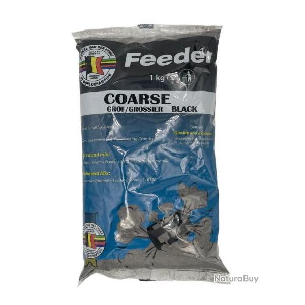 MARCEL VAN DEN EYNDE AMORCE FEEDER COARSE BALCK 1KG MARCEL VDE