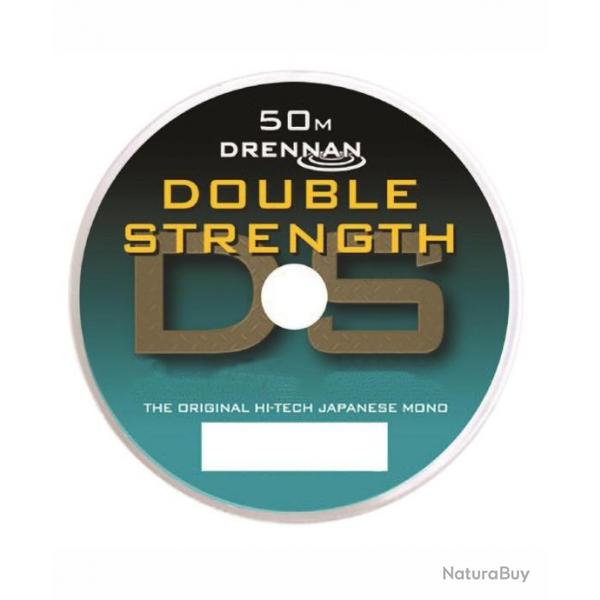 DRENNAN FIL DE PCHE DOUBLE STRENGTH DRENNAN 0,08mm 50m