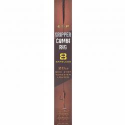 ESP BAS DE LIGNE GRIPPER COMBI RIG BROWN BARBLESS ESP 8 20lb
