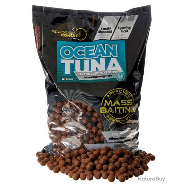 STARBAITS BOUILLETTES PERFORMANCE CONCEPT MASS BAITING OCEAN TUNA 3KG STARBAITS 14 mm 3kg