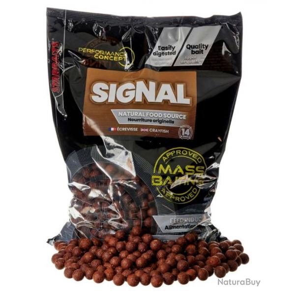 STARBAITS BOUILLETTES PERFORMANCE CONCEPT MASS BAITING SIGNAL 3KG STARBAITS 14 mm 3kg
