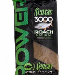 SENSAS AMORCE 3000 POWER ROACH NATURAL 1KG SENSAS