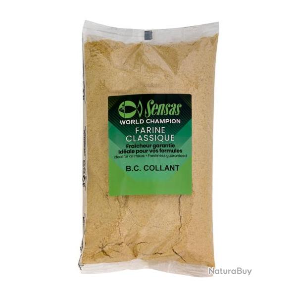 SENSAS FARINE B.C. COLLANT 1KG SENSAS