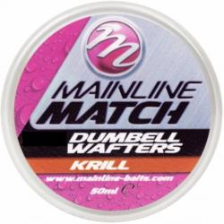 MAINLINE HOOKBAITS MATCH DUMBELL WAFTERS KRILL MAINLINE 6mm