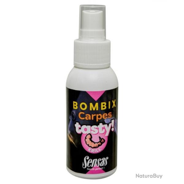 SENSAS SPRAY BOMBIX CARP TASTY KRILL 75ML SENSAS