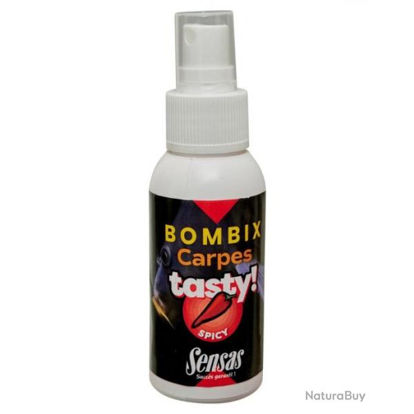 SENSAS SPRAY BOMBIX CARP TASTY SPICY 75ML SENSAS