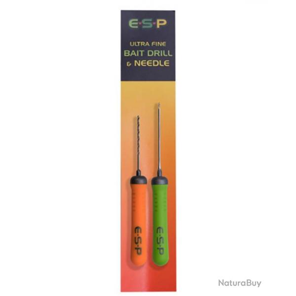 ESP END TACKLE ULTRA FINE BAIT DRILL & NEEDLE ESP