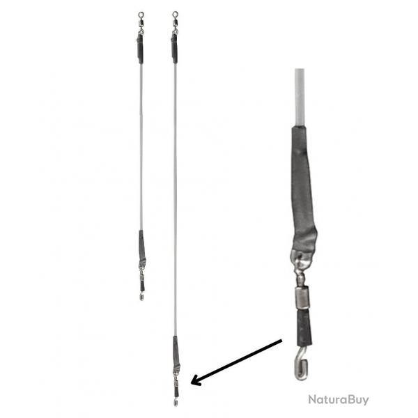 DAIWA FEEDER ACCESSOIRE N'ZON POWER GUM FEEDER LINK DAIWA 15cm