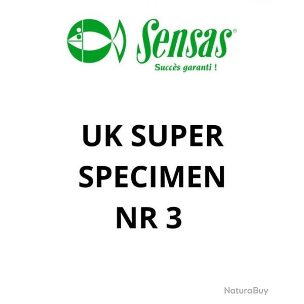 SENSAS SAV UK SUPER SPECIMEN BRIN 3 SENSAS