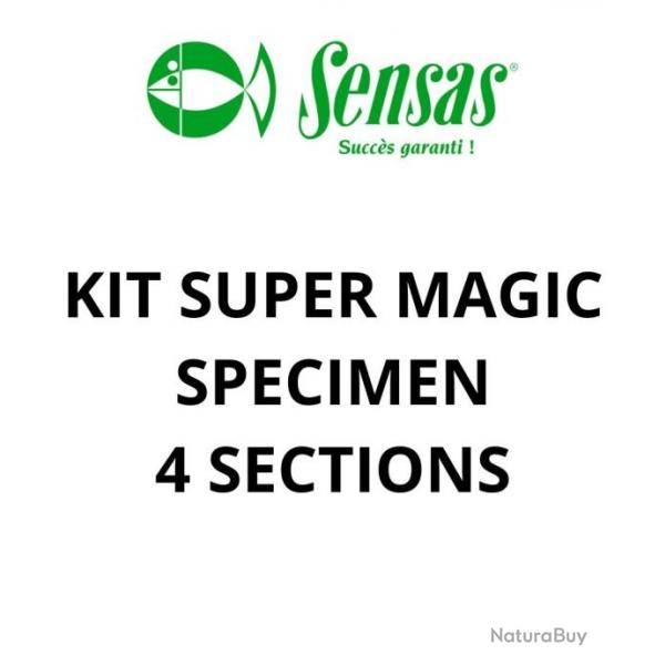 SENSAS KIT SUPER MAGIC SPECIMEN 4 BRINS SENSAS