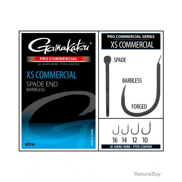 GAMAKATSU HAMEON PRO COMMERCIAL XS METHOD EYED BARBLESS GAMAKATSU 14