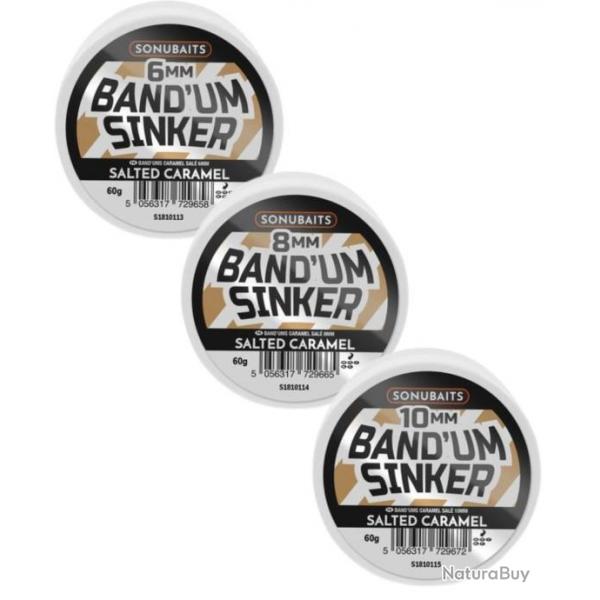 SONUBAITS HOOKBAITS BAND'UM SINKER SALTED CARAMEL SONUBAITS 8mm