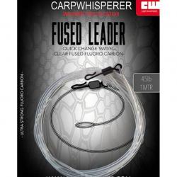 CARP WHISPERER END TACKLE FUSED LEADER QUICK CHANGE SWIVEL