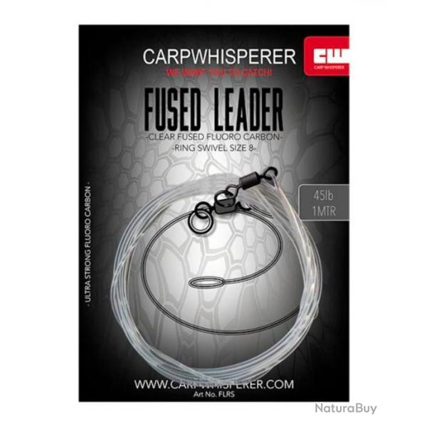 CARP WHISPERER END TACKLE FUSED LEADER RING SWIVEL