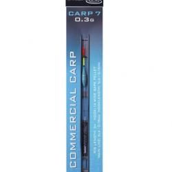 DRENNAN LIGNES MONTÉES CARP 7 COMMERCIAL CARP POLE RIGS DRENNAN 0,30gr 3m 0,18mm 14