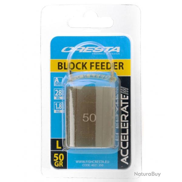 CRESTA ACCELERATE BLOCK FEEDERS CRESTA Large 50gr