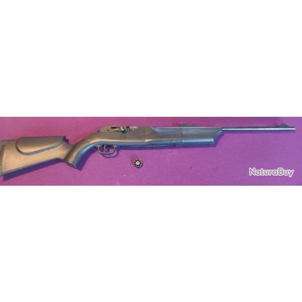 Carabine Hammerli 850 AIR MAGNUM 4.5mm 8 coups au CO2 80g - 7.5 et 16 joules +lunette + fourreau