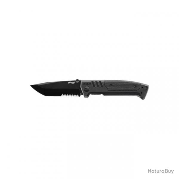 Couteau pliant Walther PDP Tanto Folder - Crant - Noir