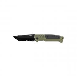 Couteau pliant Walther PDP Tanto Folder - Cranté - Vert OD