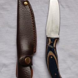Couteau de chasse avec étui de ceinture
