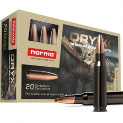 Opération Spéciale ! Munitions NORMA 30-06 SPRG 11.7G 180GR ORYX SILENCER x2 boîtes*