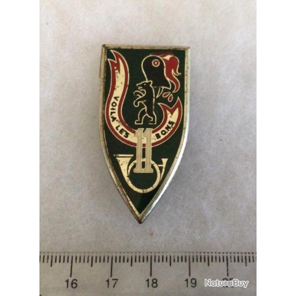 FRANCE ABC ARME BLINDE CAVALERIE - insigne 11 Groupe d'Escadrons de Chars Moyens Drago (1028)