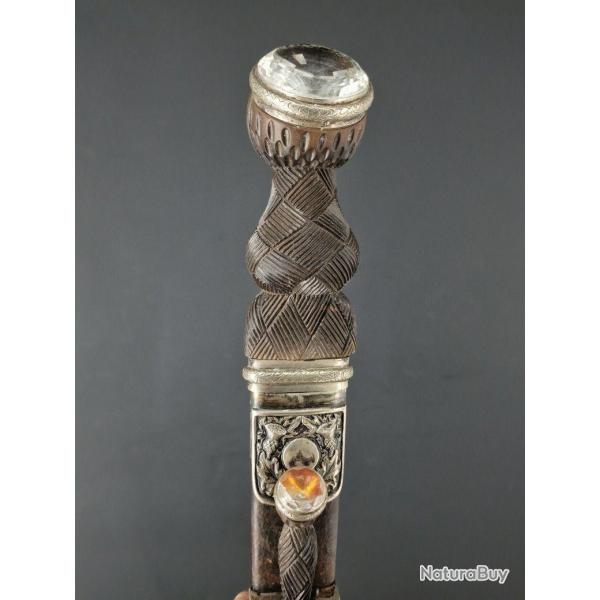 LONG COUTEAU DE SORTIE DES HIGHLAND DIRK ECOSSAIS SKEAN DHU Fin XIX Collection Trs bon  Royaume-Un