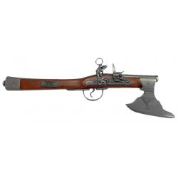 Réplique décorative Denix de pistolet hache du XVIIème siècle
