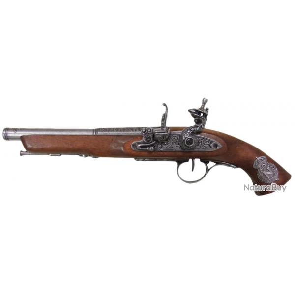 Rplique dcorative Denix de pistolet  silex 18me sicle Pistolet Napolon 18me