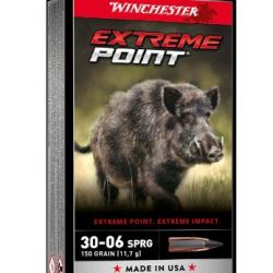 Munitions WINCHESTER extrême point cal.30-06 150gr par 20