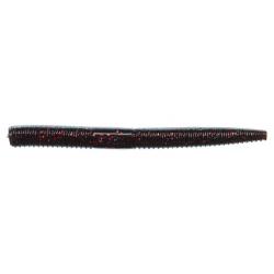 Leurre Gunki Skip Worm 100 - 10cm Cola Red Flake