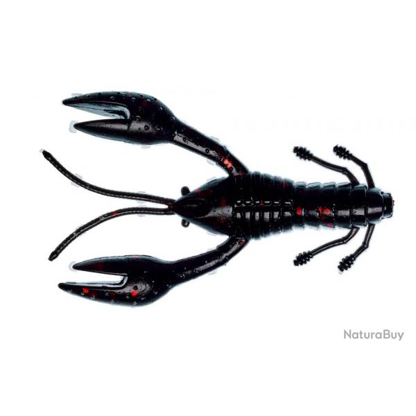 Leurre Gunki Hourra Craw 75 - 7.5cm Black Red Flk