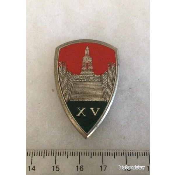 FRANCE ABC ARME BLINDE CAVALERIE - insigne XV Brigade Motorise Drago 2158