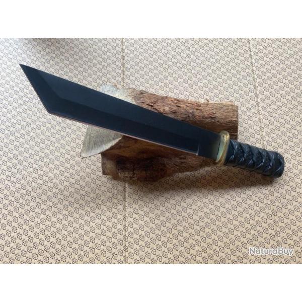 KATANA TANTO NOIR AVEC ETUI  (2023)