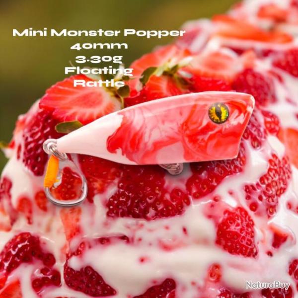 Leurre Artisanal Mini Monster "Gourmand" - Pche de la Perche & Black-Bass