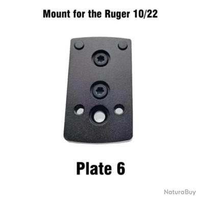 Rail picatinny pour Ruger 10/22 et Ruger Charger
